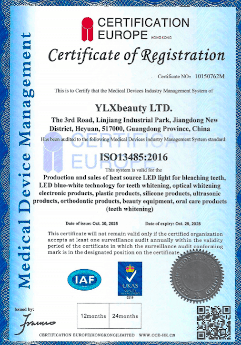 ISO13485 certification